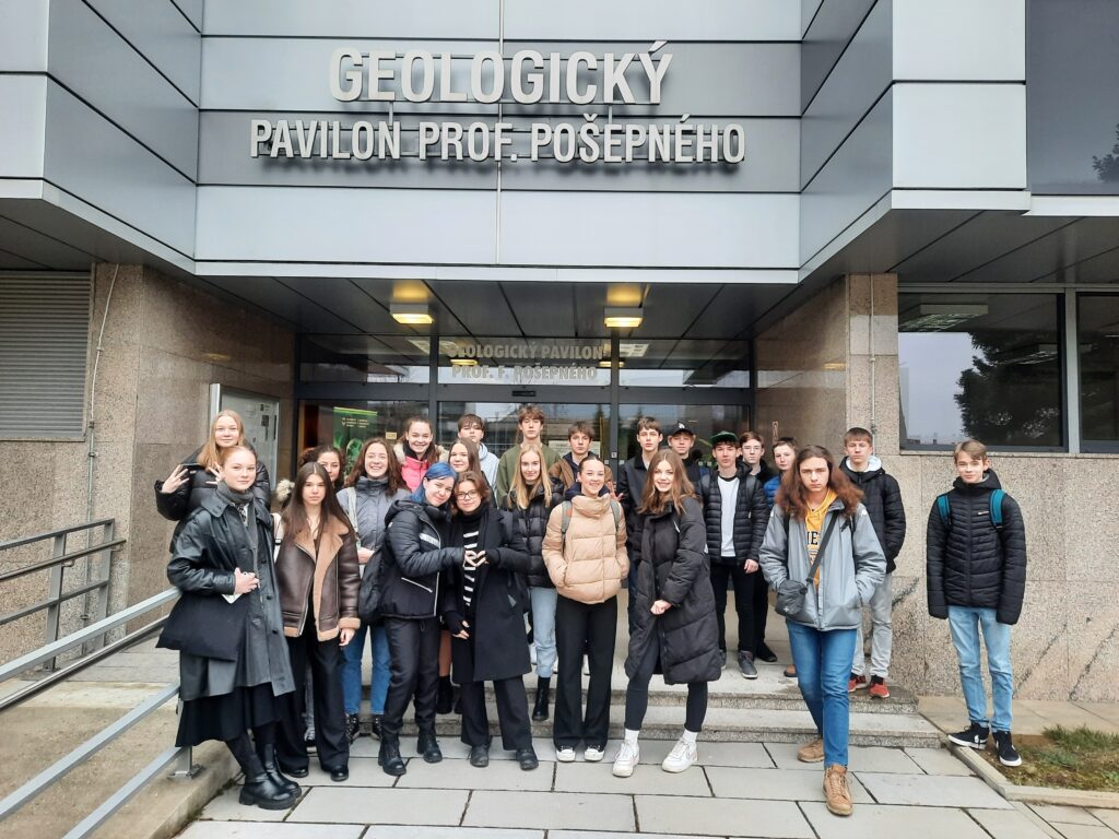 Kvarta B v Geologickém pavilonu