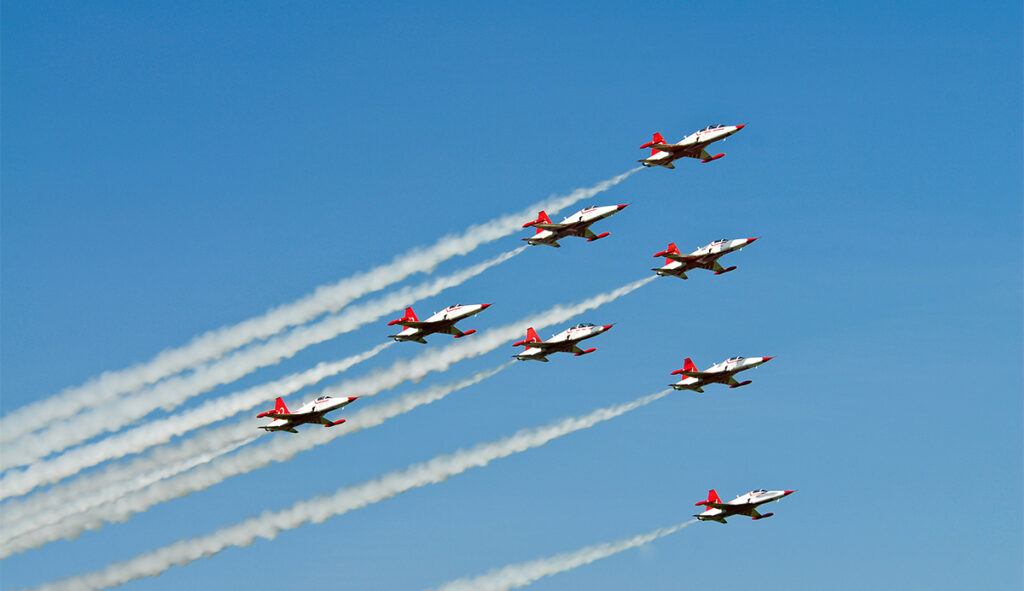 Beseda s piloty NATO