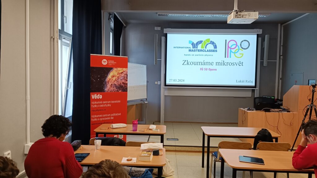 International Masterclasses – částicová fyzika prakticky