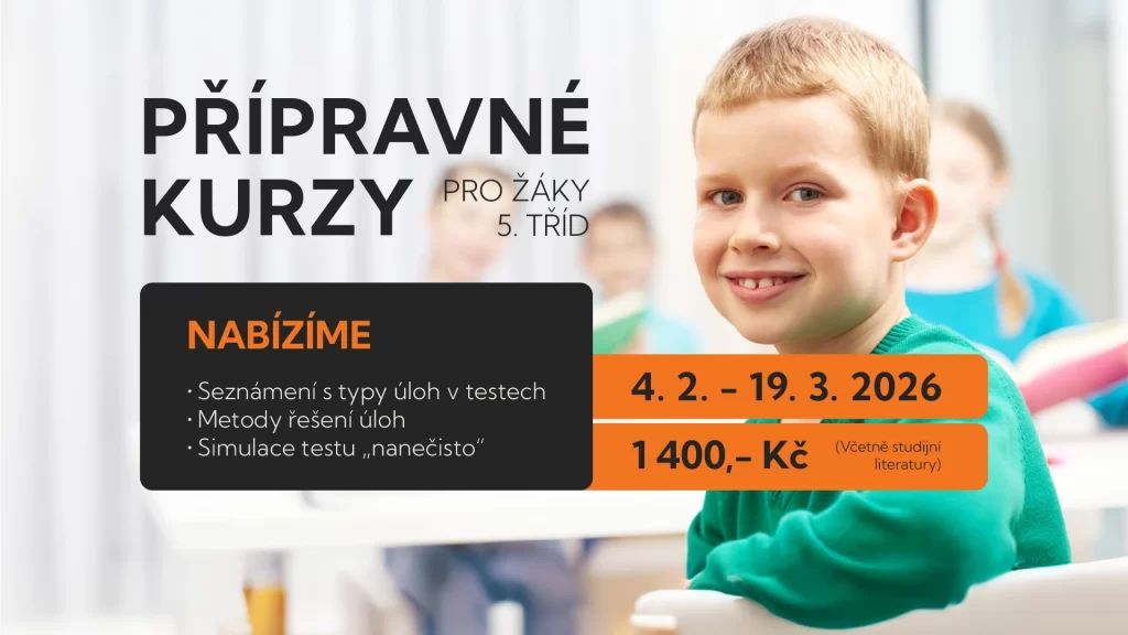 Přípravné kurzy pro žáky 5. tříd