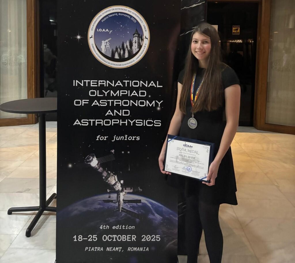 Marie Hrubá získala stříbro!