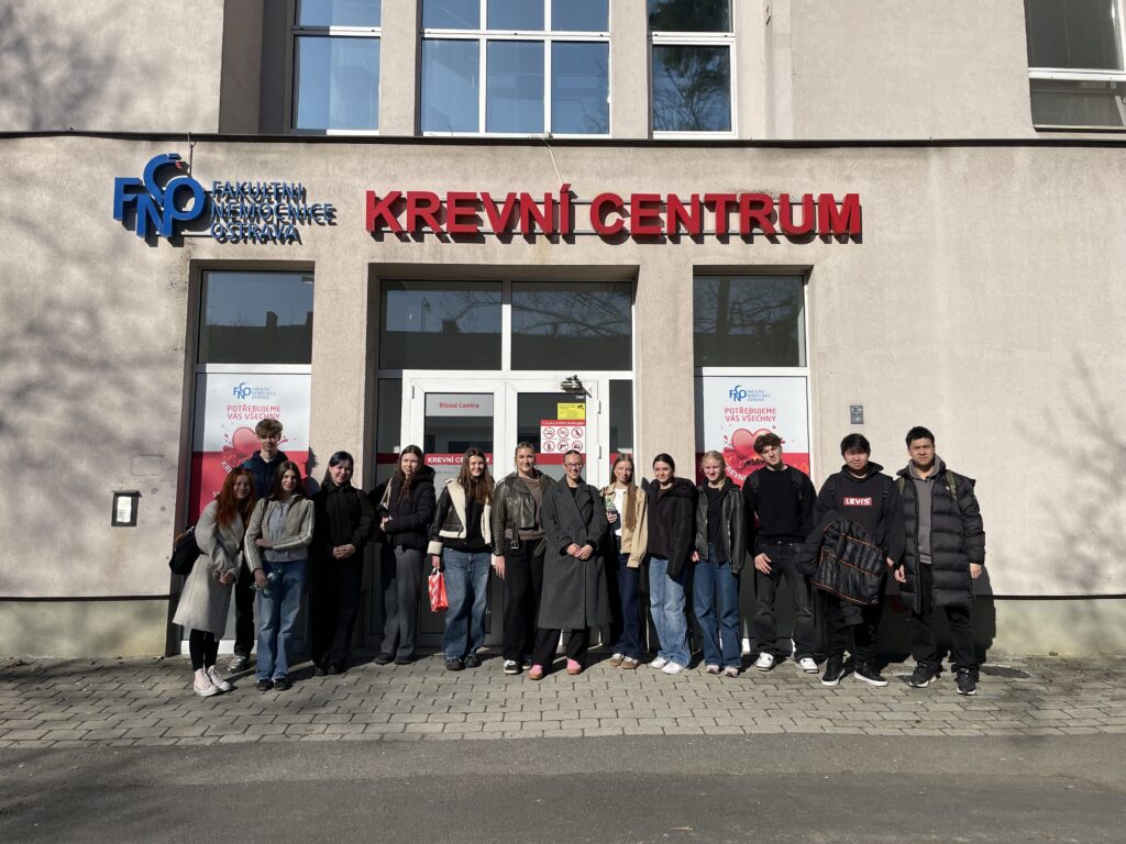 Návštěva Krevního centra