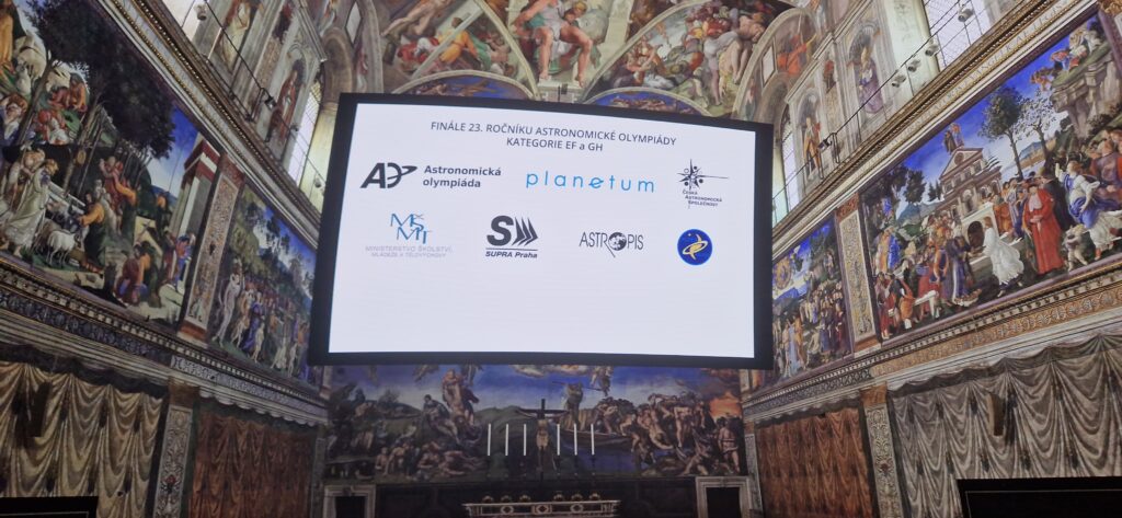 Finále astronomické olympiády v Praze