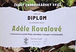 Obrázek k aktualitě: Mladý zahrádkář
