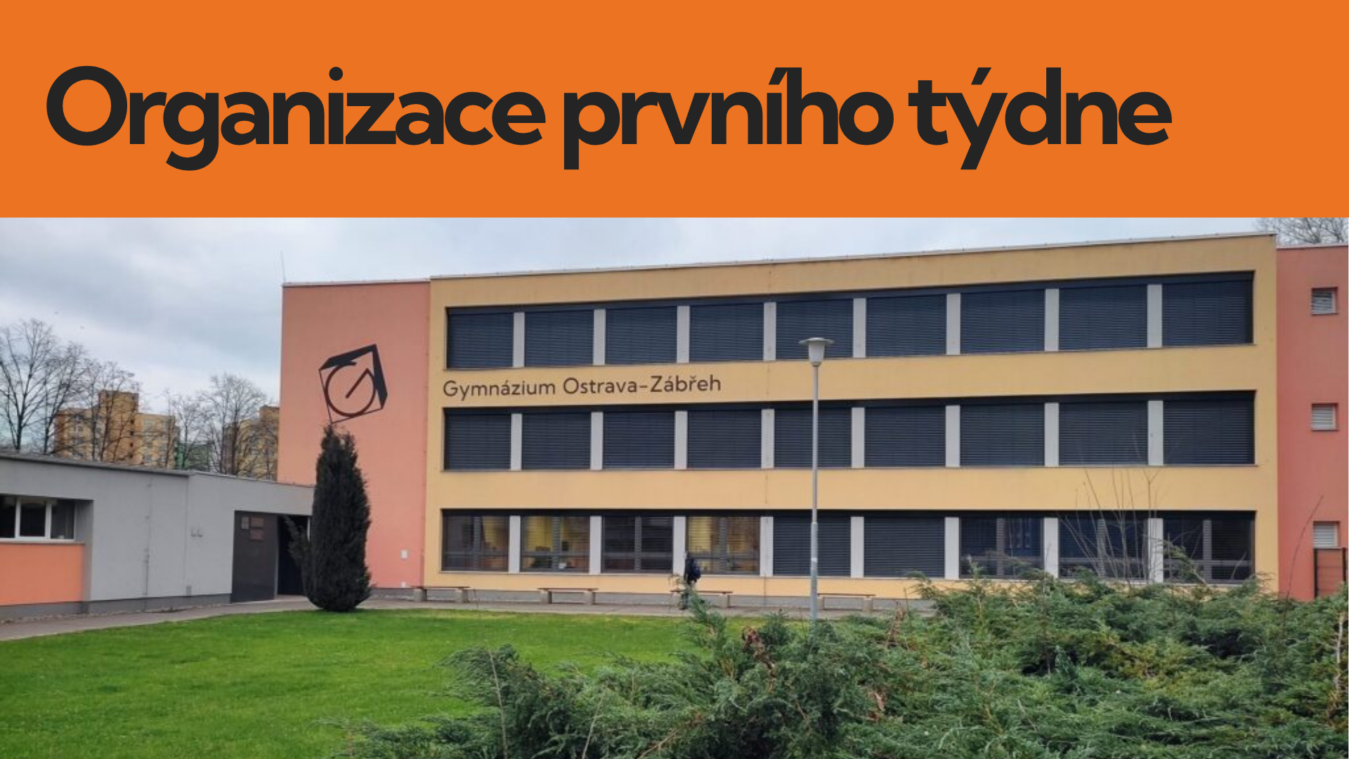 Obrázek: Organizace prvního týdne školního roku 2026/2027