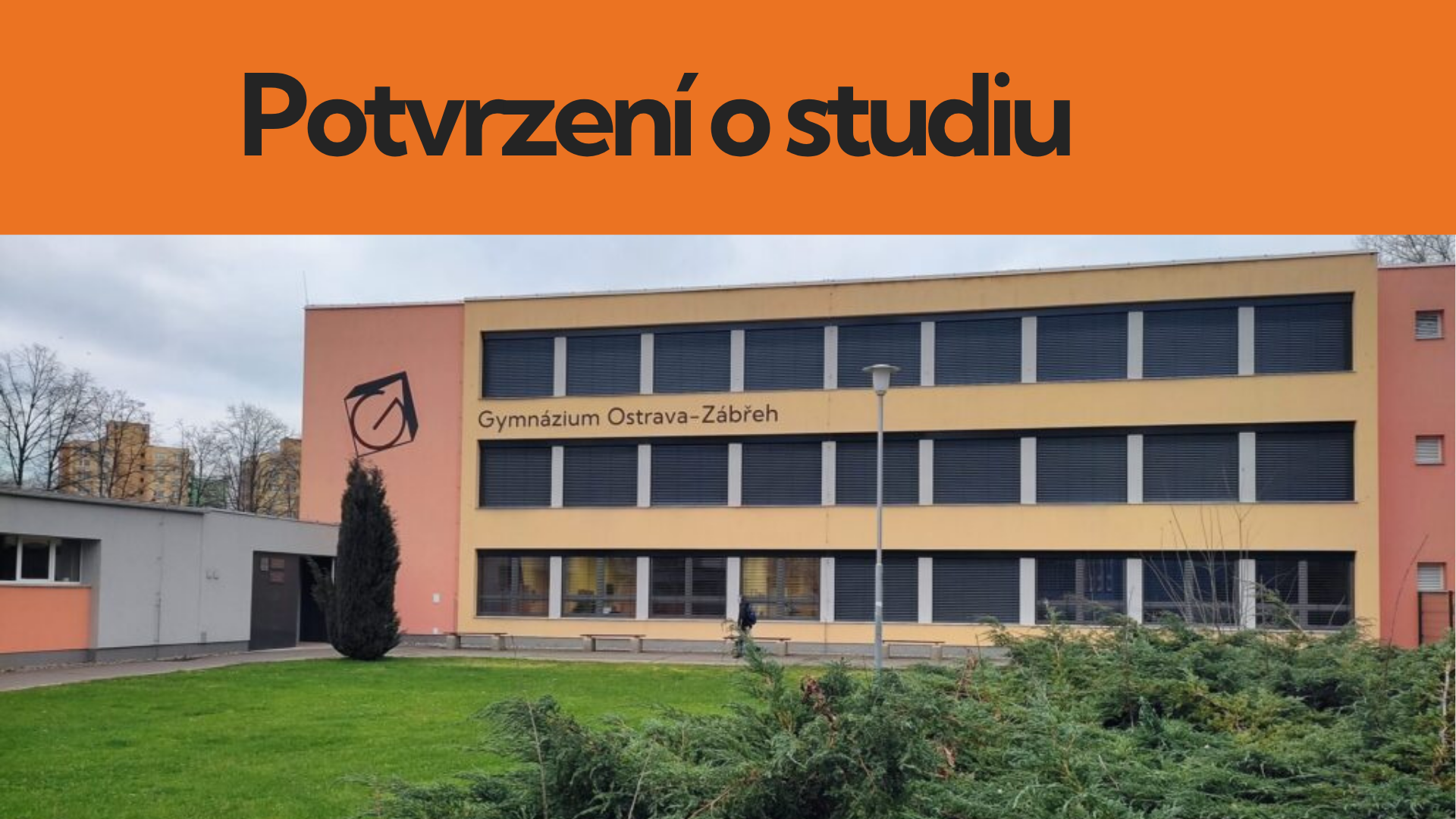 Obrázek: Potvrzení o studiu